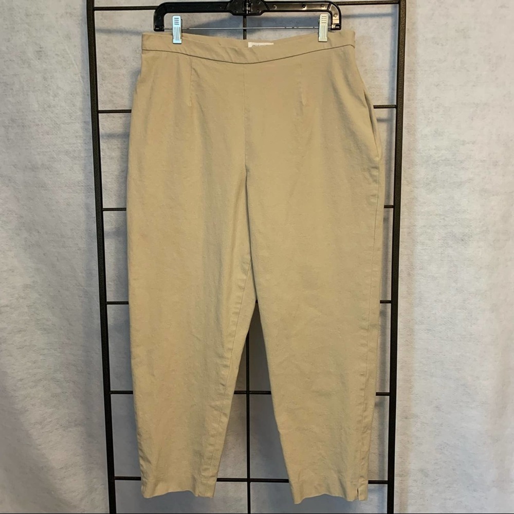 Jones New York Sport Vintage Beige Slacks. Women's Plus Size 16